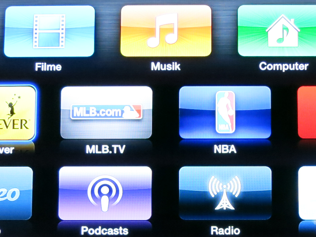 Reihenfolge der Icons auf dem Apple TV ändern