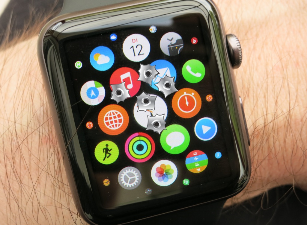 Abgestürzte Apps auf der Apple Watch beenden