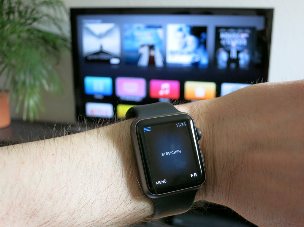 Das Apple TV mit der Apple Watch über Remote steuern