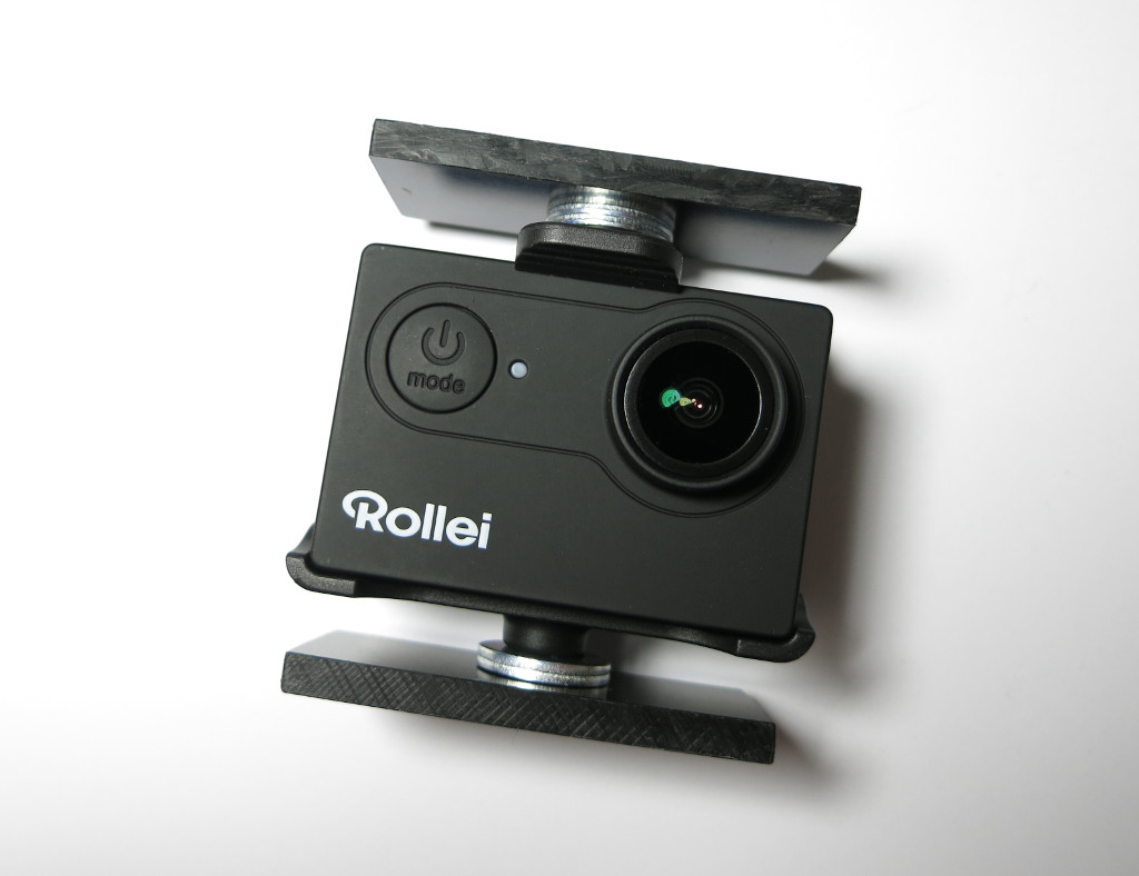 Actioncam Smartphone-Gimbal Halterung mit Kamera