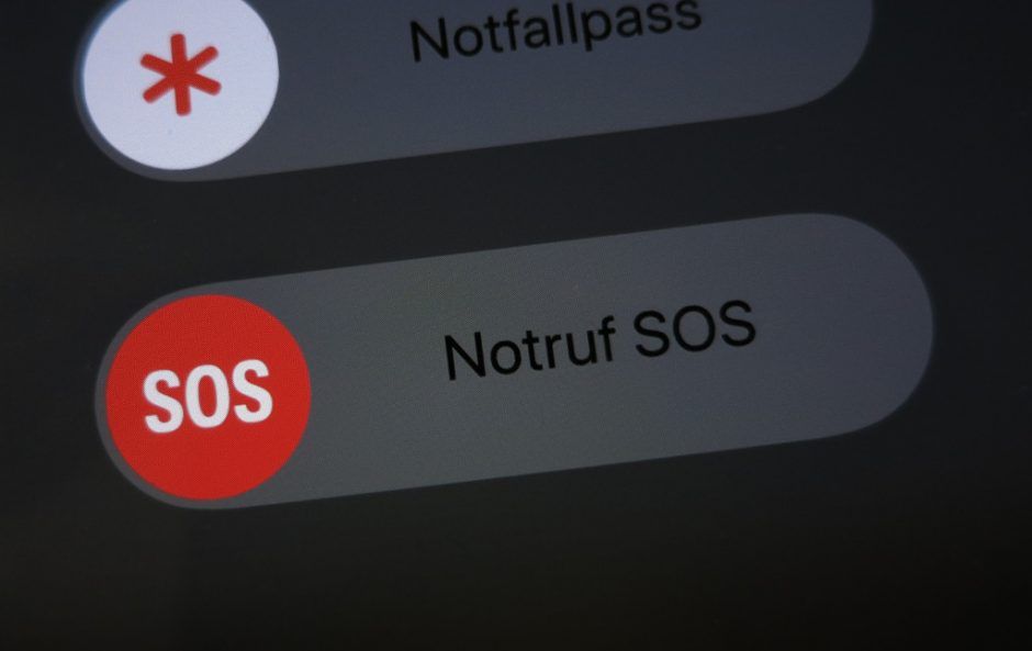 SOSNotruffunktion auf dem Apple iPhone 8, 8 Plus und X abschalten APFELHIRN.de