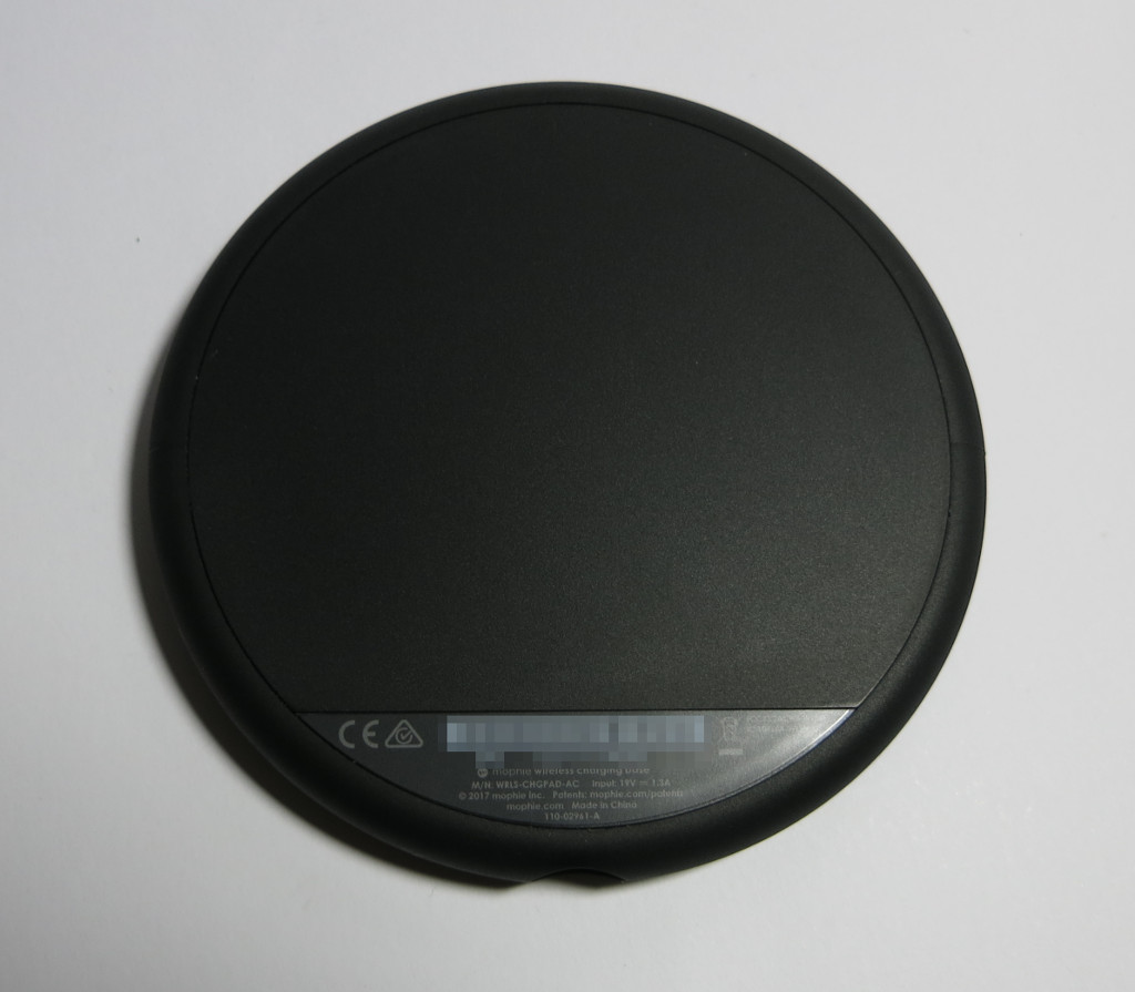 Test mophie wireless charging base Induktive Qi-Ladematte für iPhone 8 8 Plus und X Gummifuß