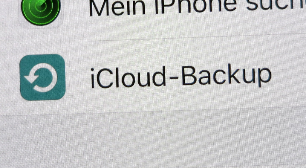 iCloud-Backup unter iOS manuell starten
