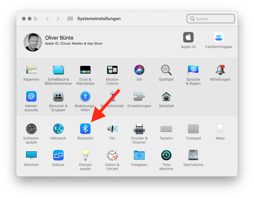Amazon Echo Dot als Lautsprecher für Mac mini benutzen Bluetooth aufrufen