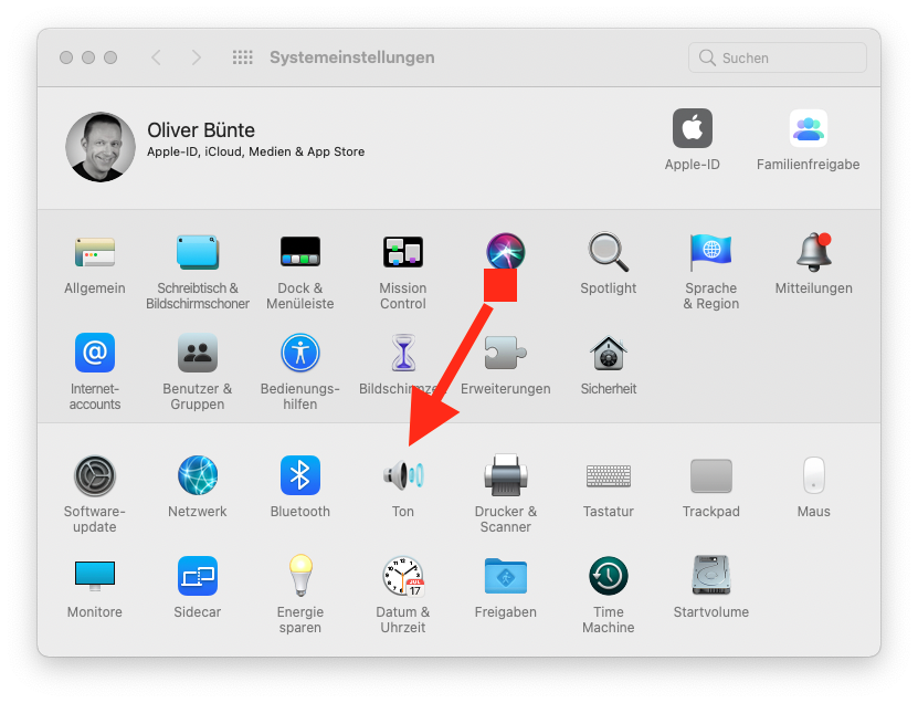 Amazon Echo Dot als Lautsprecher für Mac mini benutzen Ton öffnen